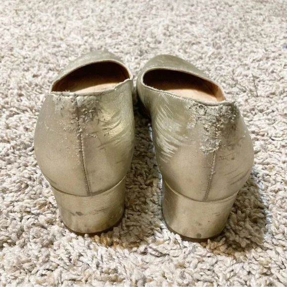 Madewell The Ella Pump in Metallic - Picture 8 of 10